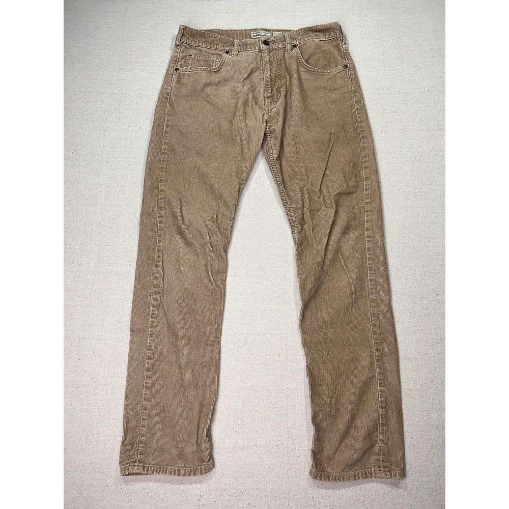 Vintage Patagonia Mens 33 Straight Khaki Corduroy Pants Organic‎ Cotton Outdoor